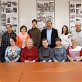 Коллектив лаборатории гидрогеологии в 2014 г