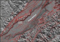 �������� ����������� ����� �������� �������� ��� ����������� ����� ������� �� ������ 
�������� ������ ������� SRTM � ��������������� �����. ������� ����� ���������